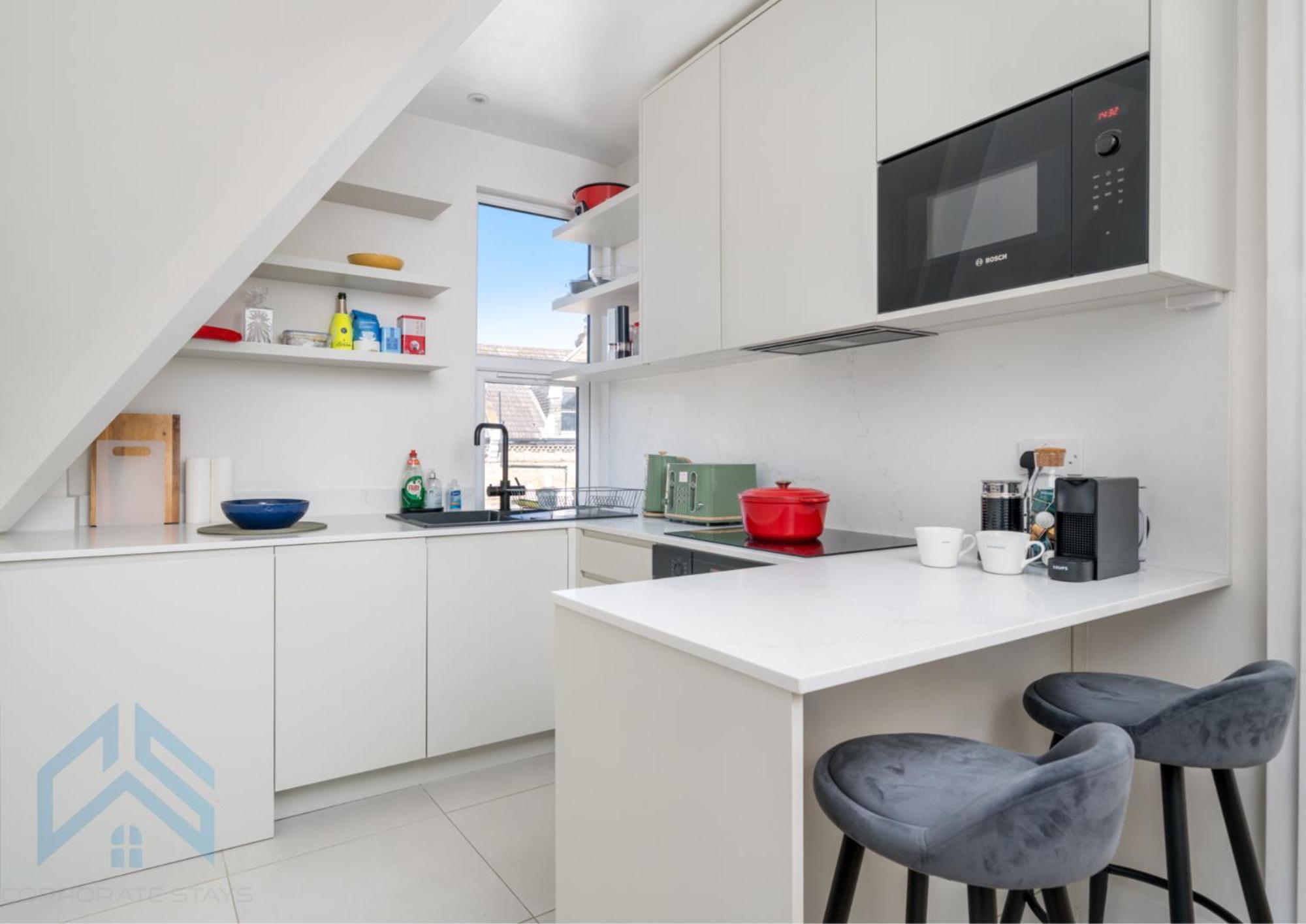 Boutique 2br With Roof Terrace Near Tube - West Kensington Appartement *